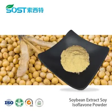 Soybean Extract Soy Isoflavone Powder 40% Soy Isoflavones