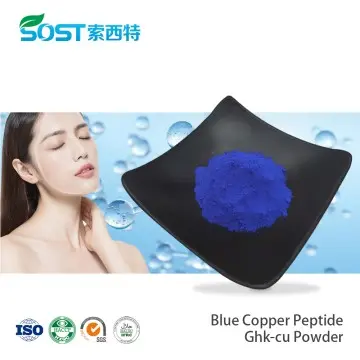 Blue Copper Peptide Ghk-cu Powder