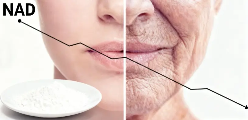 NADH used in cosmetics