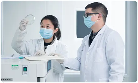 Liposome R&D team with doctoral mentorship