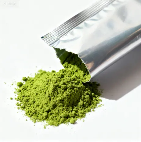 matcha powder strip packaging