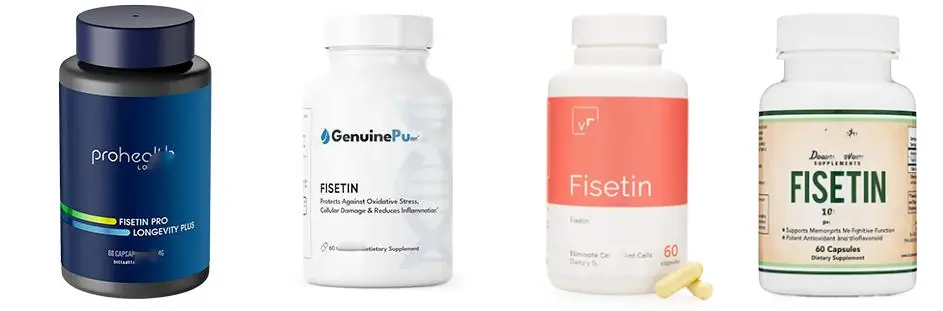 Product application of fisetin powder