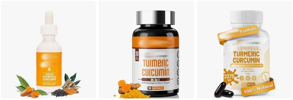 liposomal cucurmin powder supplements factory